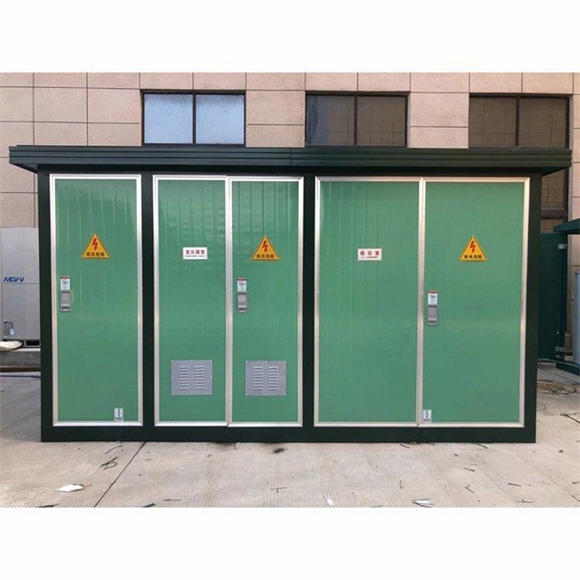 船山1600KVA欧式箱式变压器